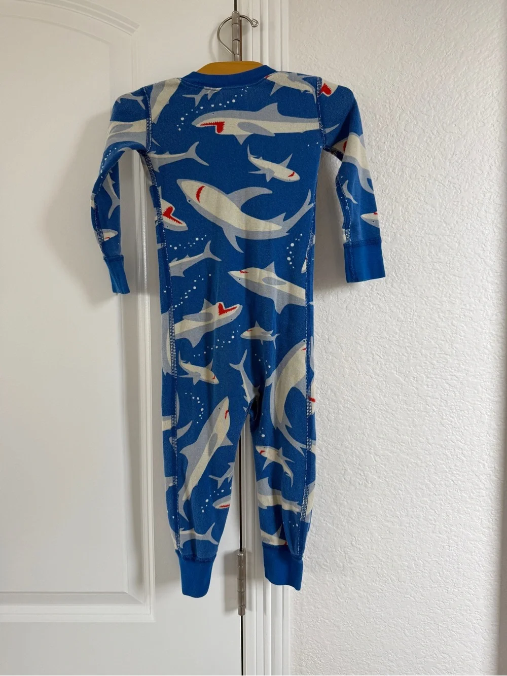 Hanna Andersson sleeper sharks 2T